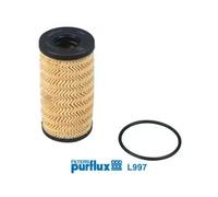 Filtre à huile Cartouche filtrante L997 PURFLUX pour MERCEDES-BENZ CLASSE C