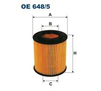 Filtre à huile Cartouche filtrante OE 648/5 FILTRON pour OPEL FIAT ALFA ROMEO