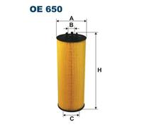 Filtre à huile Cartouche filtrante OE 650 FILTRON pour AUDI VW SKODA