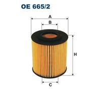 Filtre à huile Cartouche filtrante OE 665/2 FILTRON pour MAZDA 6 Hatchback 3
