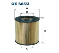 Filtre à huile Cartouche filtrante OE 665/3 FILTRON pour FORD FORD USA VW