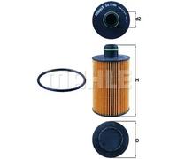 Filtre à huile Cartouche filtrante OX 1145D KNECHT pour LANCIA MASERATI JEEP