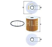 Filtre à huile Cartouche filtrante OX 149D KNECHT pour VOLVO S40 I S70 V70 I