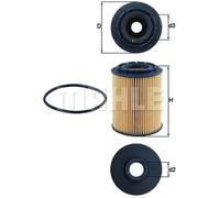 Knecht OX160D Filtre à huile