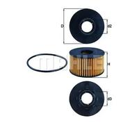 Knecht OX191D Filtre à huile