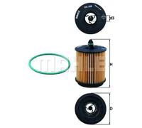 Knecht OX258D Filtre à huile