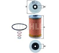 Mahle Original Filtre à huile OX34D – convient pour Mercedes‑Benz 190 (W201)