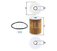 Filtre à huile Cartouche filtrante OX 355D KNECHT pour HYUNDAI GENESIS