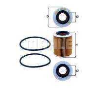 Filtre à huile KNECHT OX 386D