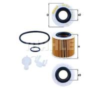 Filtre à huile KNECHT OX 416D2