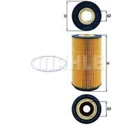 Filtre à huile Cartouche filtrante OX 557D KNECHT pour BENTLEY VW AUDI