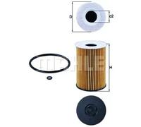 Filtre à huile Cartouche filtrante OX 787D KNECHT pour AUDI VW SKODA SEAT MAN