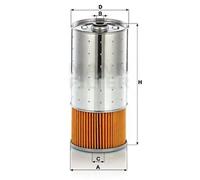 Mann Filter Filtre à huile PF 1055/1 x