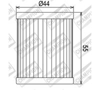 Filtre à Huile CHAMPION COF032 Pour Suzuki 200 Rv Vanvan 2016-2016