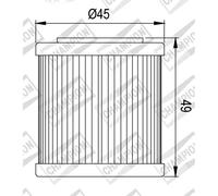 Filtre À Huile CHAMPION COF463 Pour PIAGGIO 350 BEVERLY 2011-2020