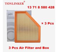Filtre À Huile De Cabine Pour Bmw,Accessoire De Voiture,Pour Bmw Série 3 G20 318d 320d 318i 320i 330i/D M340i 2019 2020 2021 2022 - Type 3 Pcs Filter Set D