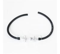 filtre à huile de moto Filtre à carburant 8 mm et durite d'essence compatibles avec Suzuki Intruder 125, Triumph Tiger 1050 Honda Ruckus CB 300F Filtres à huile pour moto(Silver)