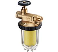 filtre à huile de Oventrop ligne match0 Oilpur 3/8 "2123561 avec insert Siku, 50-75my