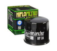 Hiflofiltro Filtre à huile HF138 Noir brillant