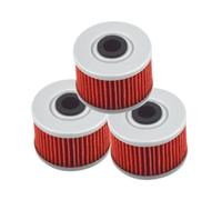 Filtre à huile en fibre de papier for moteur de moto, Convient à KFX450R KLX110 KSR110 BN125 KLX 125 140 150 230 250 300 450 Z125 250 KX450 des pièces de rechange(3PIECE)