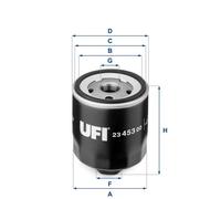 Filtre à huile Filtre vissé 23.453.00 UFI pour SEAT VW SKODA AUDI