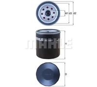 Filtre à huile Filtre vissé OC 1063 KNECHT pour FORD LAND ROVER JAGUAR FORD USA