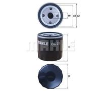 Filtre à huile Filtre vissé OC 21 KNECHT pour FORD OPEL AUSTIN ROVER MG MORRIS