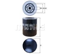 Filtre à huile KNECHT OC 248