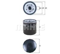 Filtre à huile KNECHT OC 473