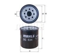 Filtre à huile Filtre vissé OC 534 KNECHT pour TOYOTA DAIHATSU DAEWOO SUZUKI
