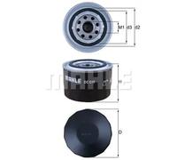 Filtre à huile Filtre vissé OC 570 KNECHT pour IVECO FIAT UAZ KARSAN