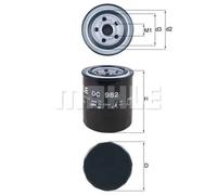 Filtre à huile KNECHT OC 982