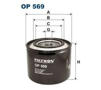 Filtre à huile Filtre vissé OP 569 FILTRON pour AUDI VW VOLVO ALFA ROMEO FIAT