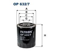 Filtron Filtre à huile OP632/7