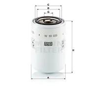 MANN-FILTER W 10 020 Filtre à huile - pour Applications non routières