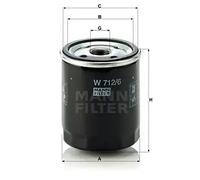 Mann Filter Filtre à huile W 712/6