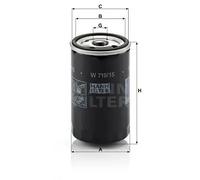 Mann Filter Filtre à huile W 719/15