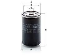 Filtre à huile Filtre vissé W 719/29 MANN-FILTER pour OPEL LDV LTI FERRARI AGRI