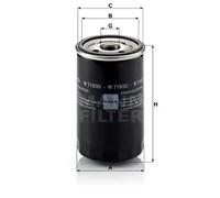 Filtre à huile Filtre vissé W 719/33 MANN-FILTER pour ROVER MG