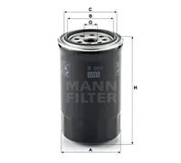 Filtre à huile Filtre vissé W 8011 MANN-FILTER pour KIA HYUNDAI