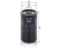 Filtre à huile Filtre vissé W 8018 MANN-FILTER pour ISUZU D-MAX I