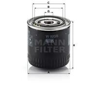 Mann Filter Filtre à huile W 920/6