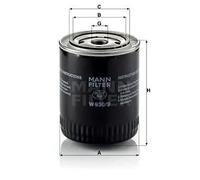 MANN-FILTER W 930/9 Filtre à huile - pour Poids-lourds + Autobus