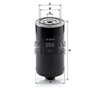 Filtre à huile MANN-FILTER W 950/4