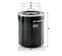 MANN-FILTER Filtre à huile WP 928/81 – Filtre vissé pour Mazda, Mitsubishi, Hyundai, KIA