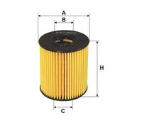 Filtre à huile FILTRON OE 673