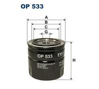 Filtre à huile FILTRON OP533