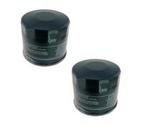 Filtre à huile for moto compatible avec les modèles Su C90, VZ1500, VL1500, VLR1800, C109R, C1800RT, M109R, VZR1800, Intruder, M1800, HF138(2pcs)