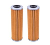 Filtre à huile for moto KT/M 1090 1190 Adventure RL 1190 RC8 R Track 1290 Super Adventure R TKC ST 1290 Super Duk/e GT 14-21 des pièces de rechange(2pcs Yellow)