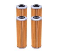 Filtre à huile for moto KT/M 1090 1190 Adventure RL 1190 RC8 R Track 1290 Super Adventure R TKC ST 1290 Super Duk/e GT 14-21 des pièces de rechange(4pcs Yellow)